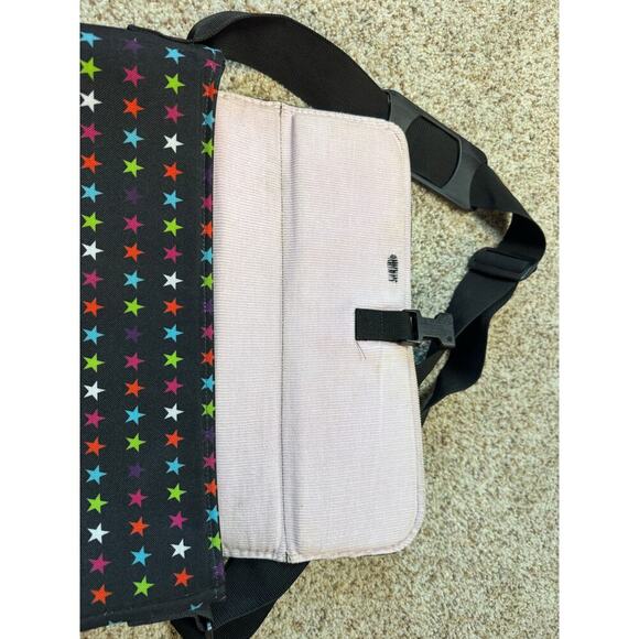 DICKIES Crossbody messenger satchel/bag Lots of pockets! , LAPTOP SLEEVE; Stars - Picture 8 of 10